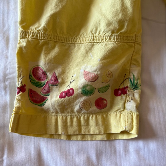 Cute Crop Petite Yellow Pants - Picture 5 of 5